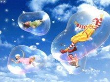1999マクドナルド『シャボン玉』イメージ